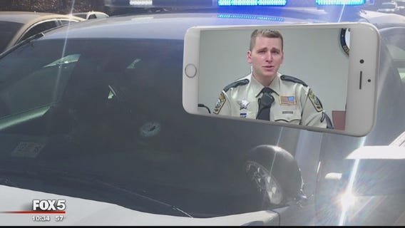 Stafford County deputy recalls close call during police chase of murder suspect