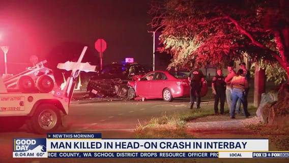 Man, 70, killed in head-on crash in Seattle's Interbay neighborhood