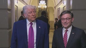 Trump pushes 'big, beautiful bill' on Capitol Hill