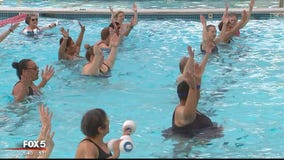 PAY IT FORWARD: Prince George?s County seniors surprised with free month of waterworks Zumba class