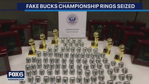 Fake Milwaukee Bucks championship rings seized
