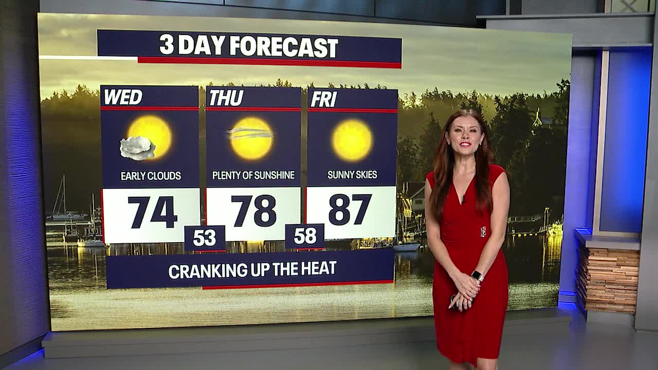 Seattle weather: Clear skies to return on Wednesday