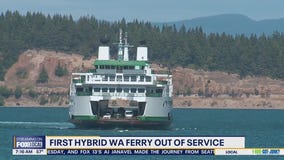 WA's first hybrid-electric ferry already out of service