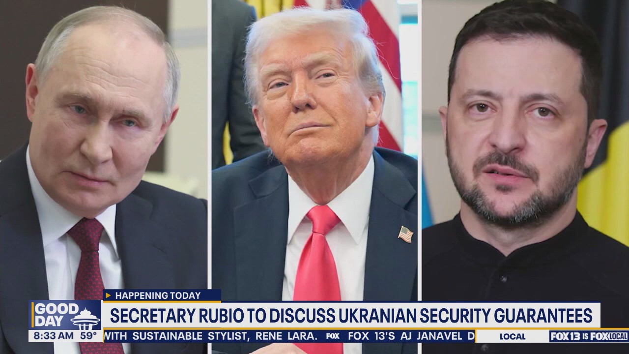 US Secretary Rubio to discuss Ukraine security guarantees