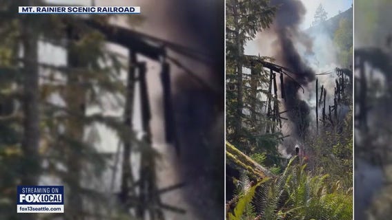 Mount Rainier Scenic Railroad fire recovery efforts