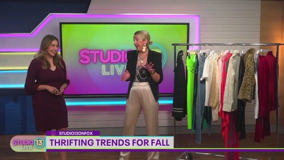 Thrifting for fall fashion trends