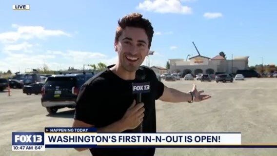 FOX 13's AJ Janavel drives from Seattle to In-N-Out