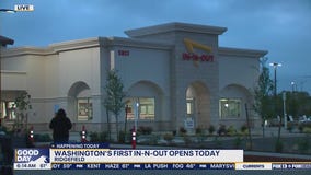 Washington's first In-N-Out opens Wednesday