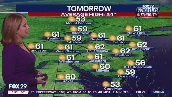 Weather Authority: Monday, 5 p.m. forecast
