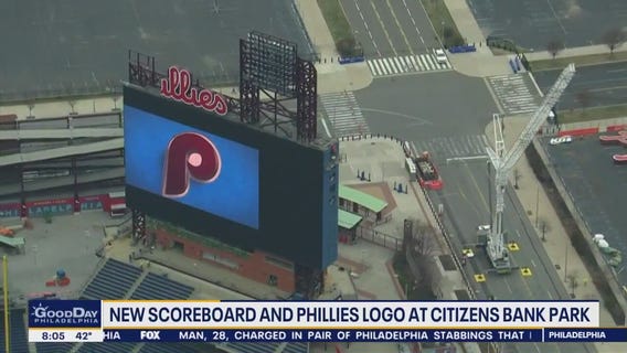 New scoreboard and Phillies logo coming to Citizens Bank Park