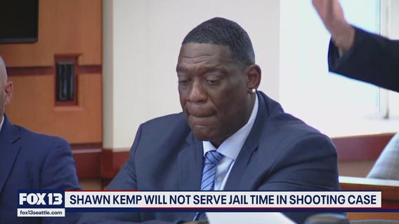 Former Seattle Sonic star Shawn Kemp sentenced in Pierce County court