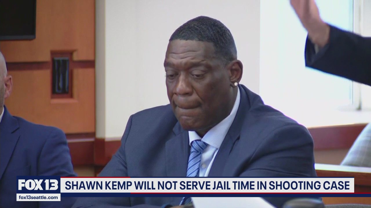 Former Seattle Sonic star Shawn Kemp sentenced in Pierce County court