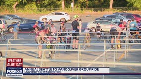 Annual Seattle to Vancouver bike ride hits the street