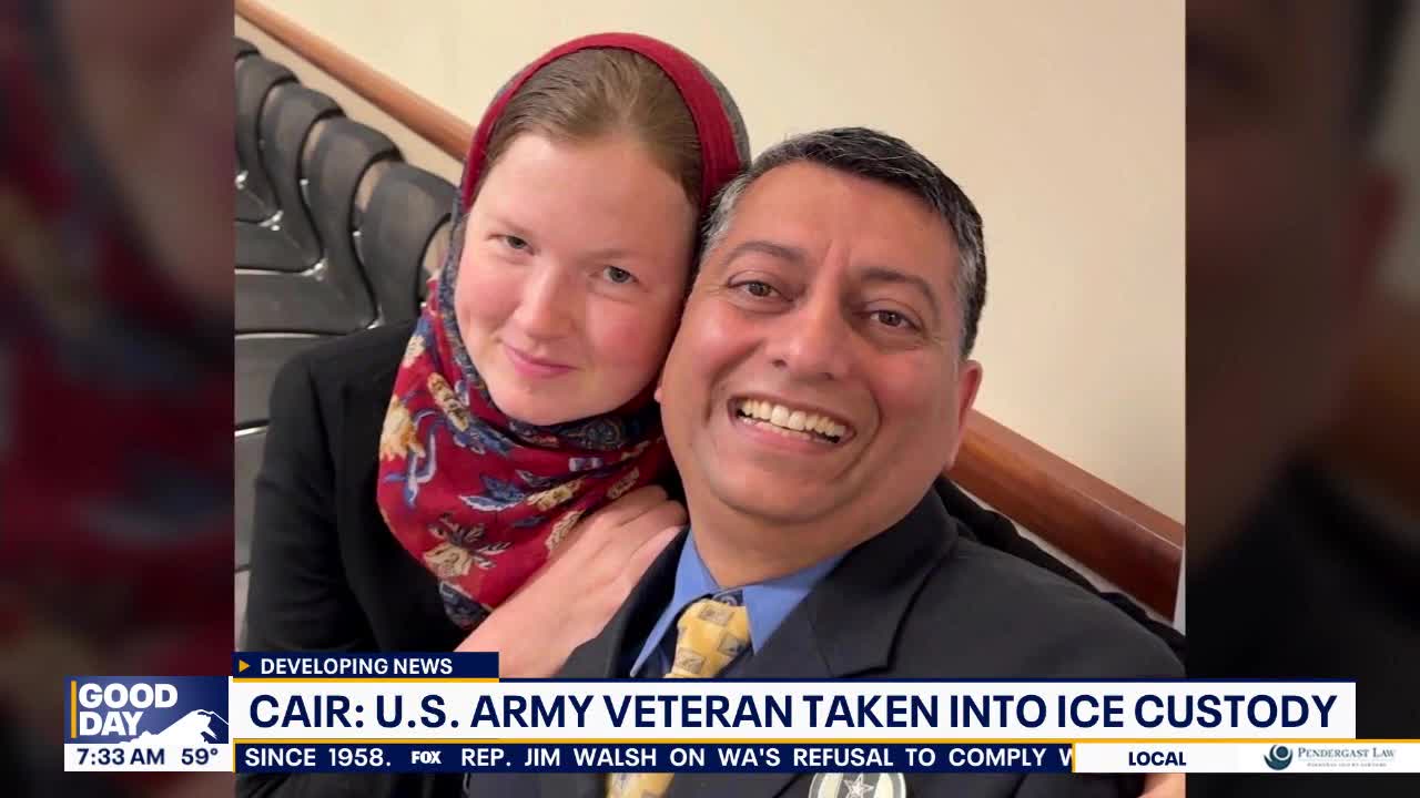 US Army veteran taken into ICE custody in WA
