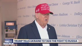 Trump tells Ukraine to take the fight to Russia
