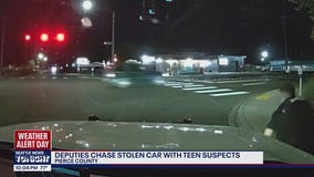 Four teens arrested after high-speed chase in Pierce County