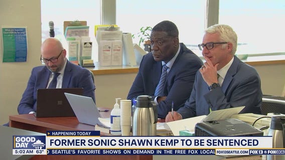Former Seattle Sonic Shawn Kemp to be sentenced