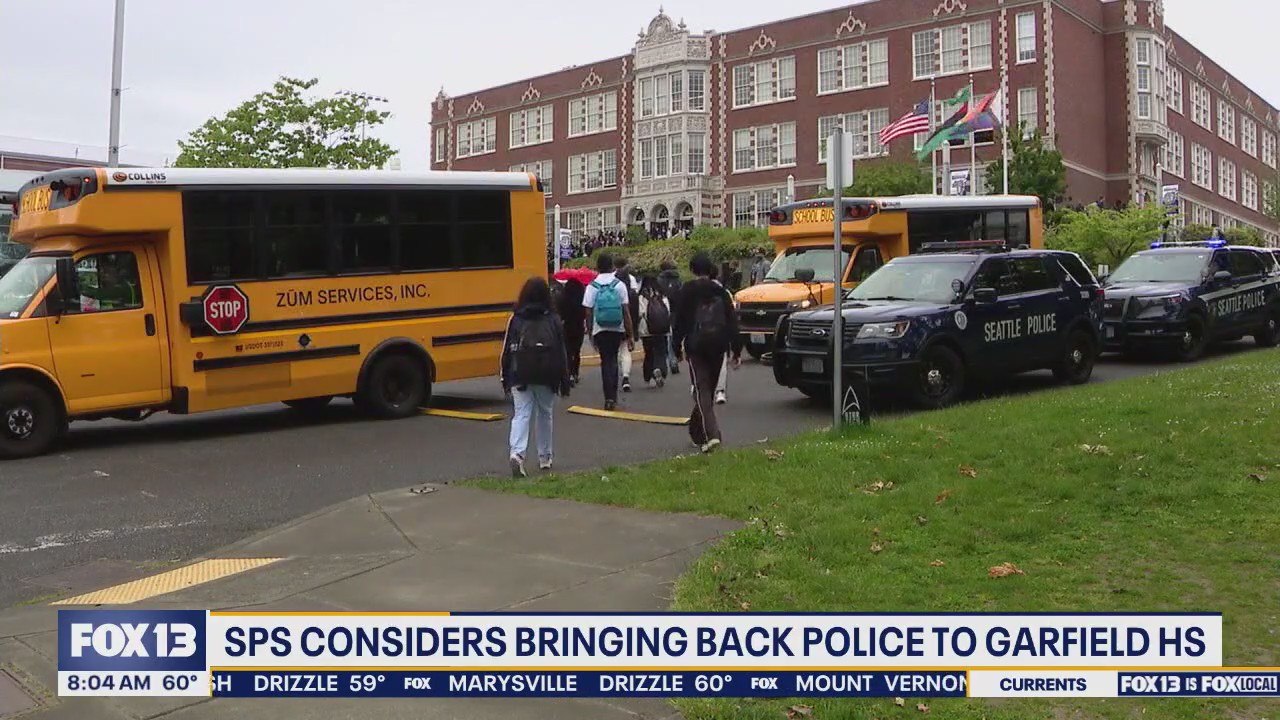 Seattle Public Schools considers bringing police back to Garfield High School