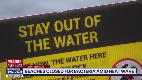 Seattle area beaches closed for bacteria concerns