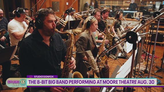 The 8-Bit Big Band performing popular video game music in Seattle