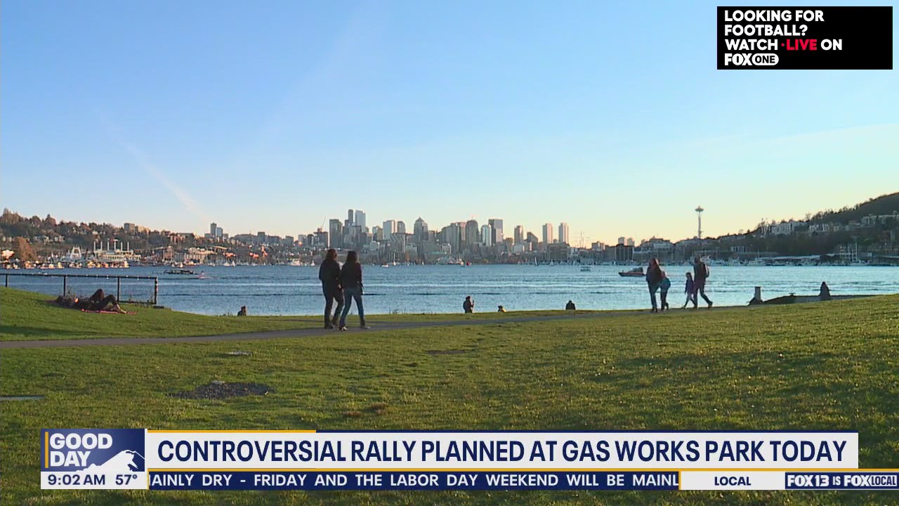Religious rally and counter protest planned at Gas Works Park today