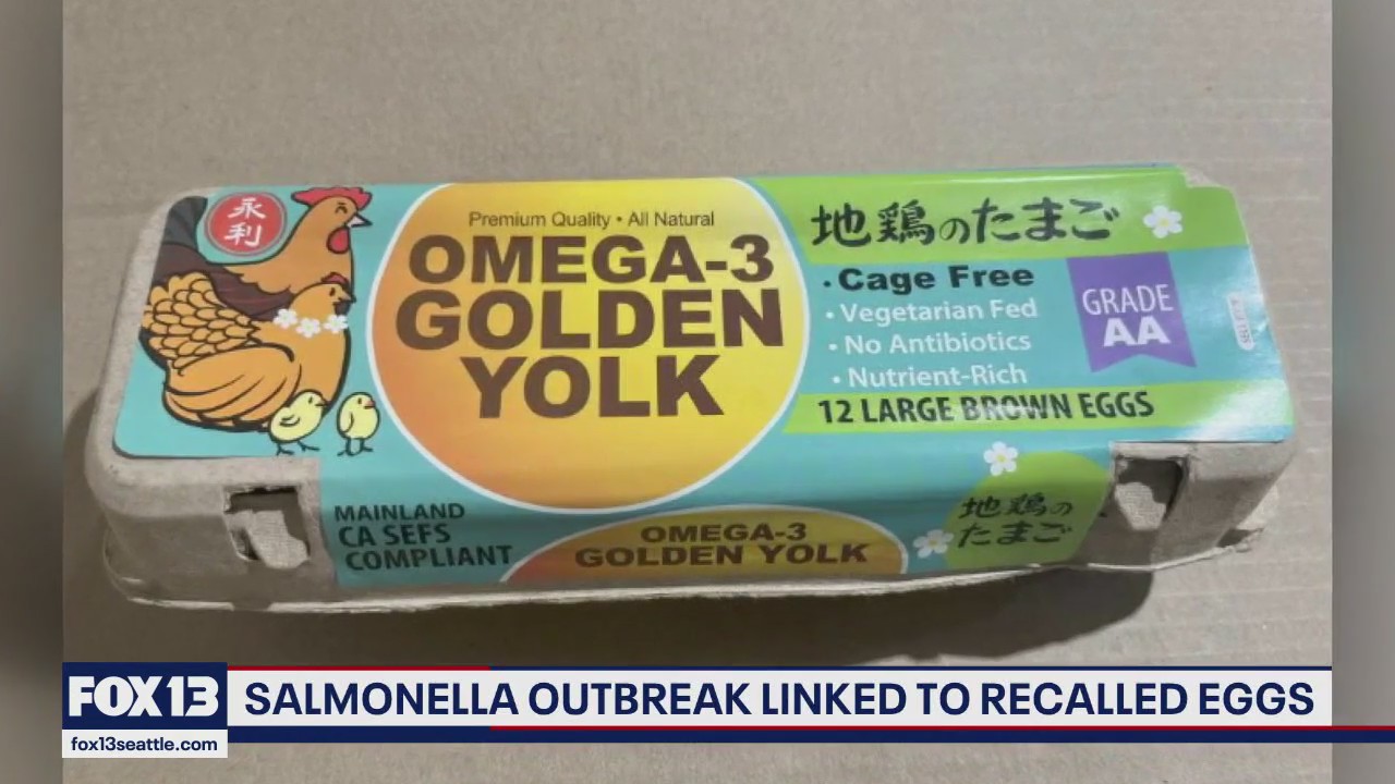 Salmonella outbreak linked to recalled eggs