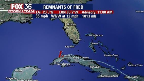Tropical Storm Grace strengthens with portions of Central Florida in projected path