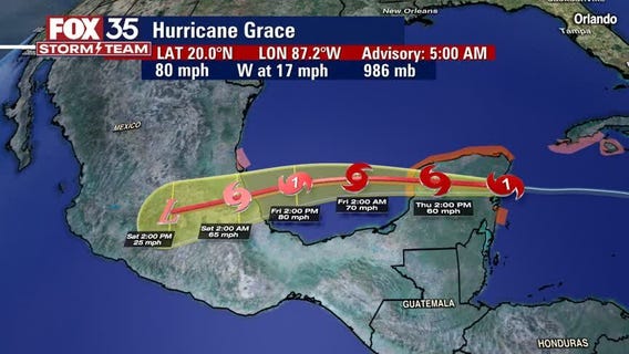 Tracking the Tropics: Grace approaching landfall; Henri to become hurricane