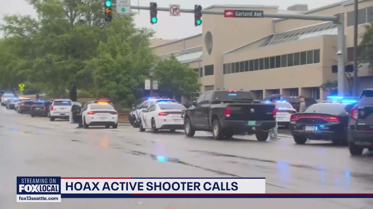Hoax active shooter calls spark fear among students | FOX 13 Seattle