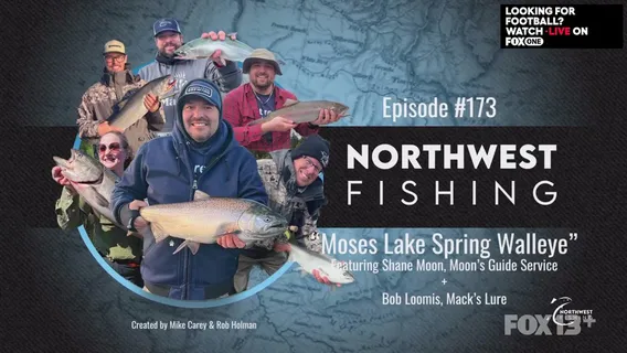 Northwest Fishing Ep 173: Moses Lake Spring Walleye