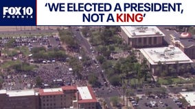 'No Kings' protest held at AZ Capitol