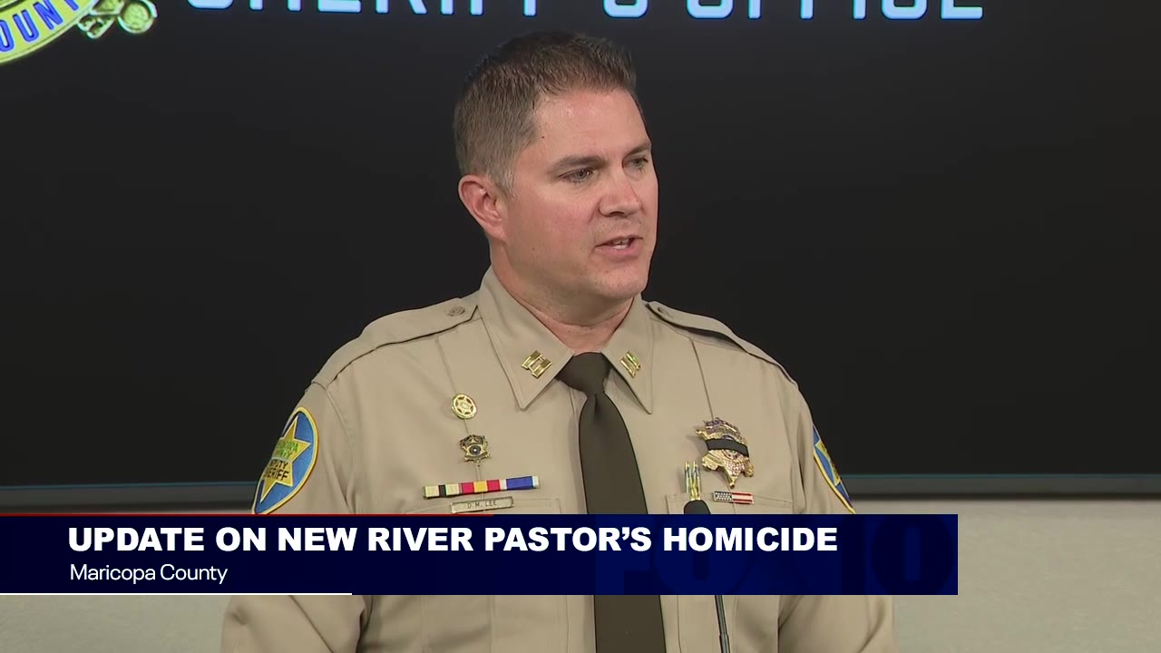 MCSO holds news conference on AZ pastor's murder