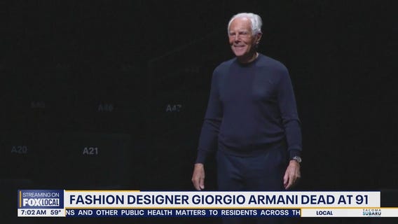 Fashion icon Giorgio Armani dies at 91