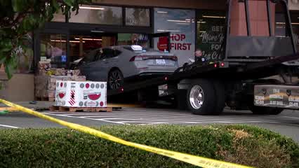 Woman killed after crash at Kirkland, WA Grocery Outlet