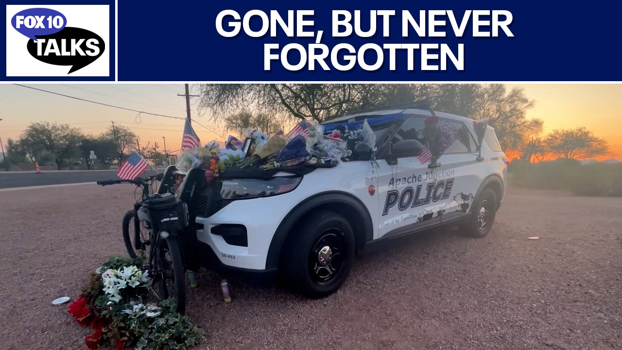 Beloved police officer is laid to rest | FOX 10 Talks