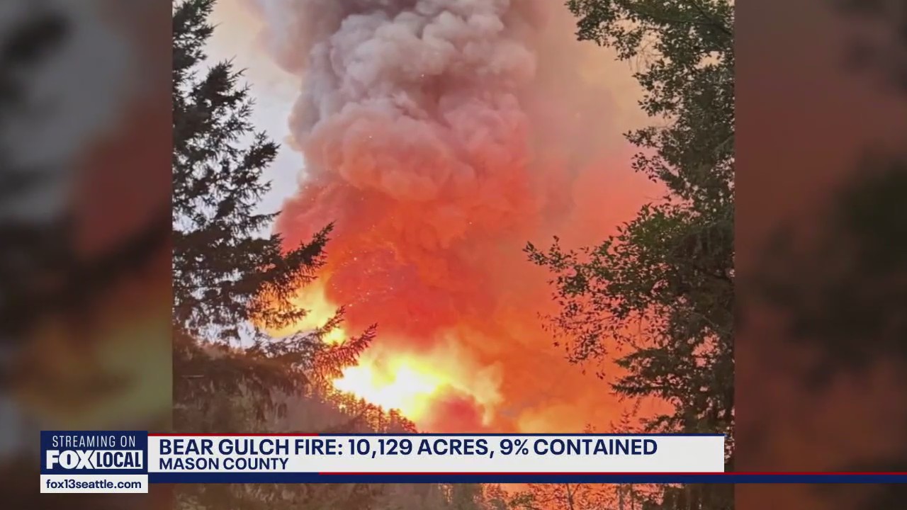 Multiple Washington wildfires continue to burn with little containment