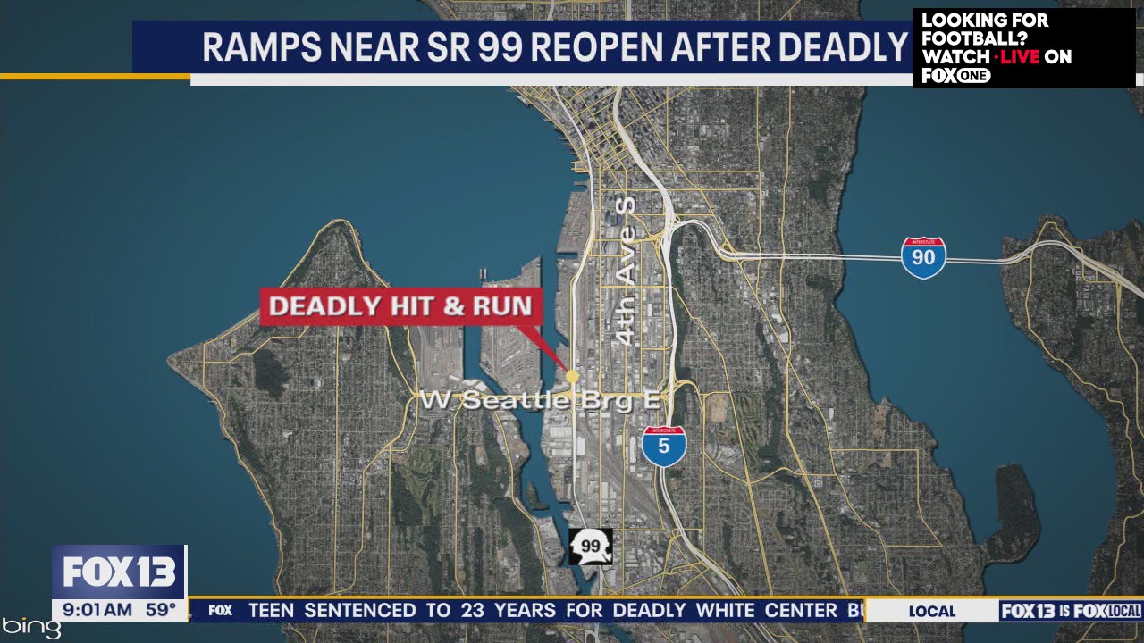 Seattle police investigating deadly hit and run on SR 99