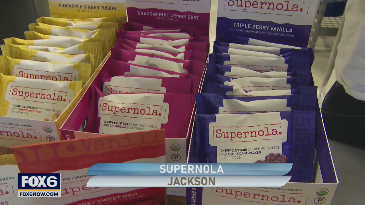 Need a healthy snack? Brian Kramp is at Supernola learning about their superfood clusters