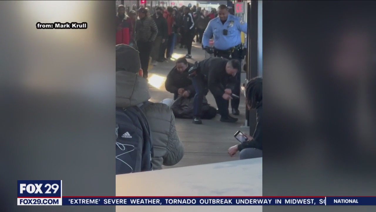 Three men are in police custody after a shooting on a West Philly SEPTA train, officials say?