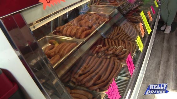 Kielbasa for Easter at Czerw?s Kielbasa