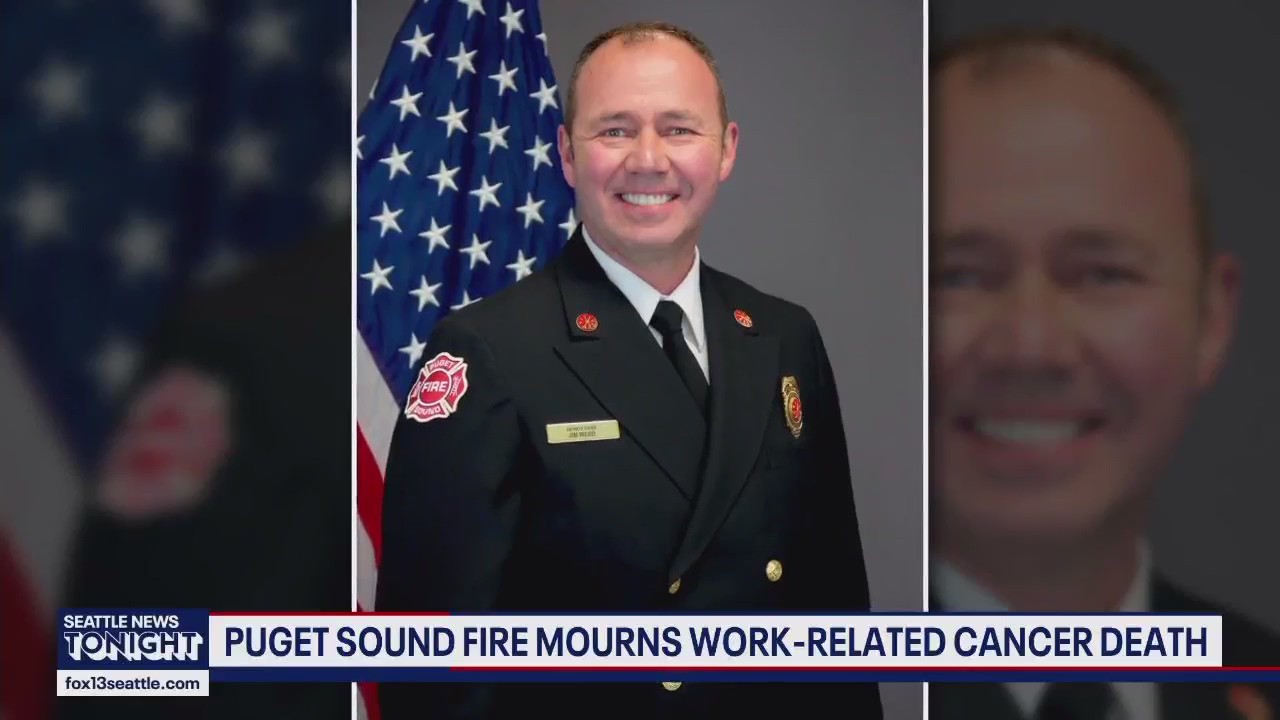 WA firefighter dies from work-related cancer