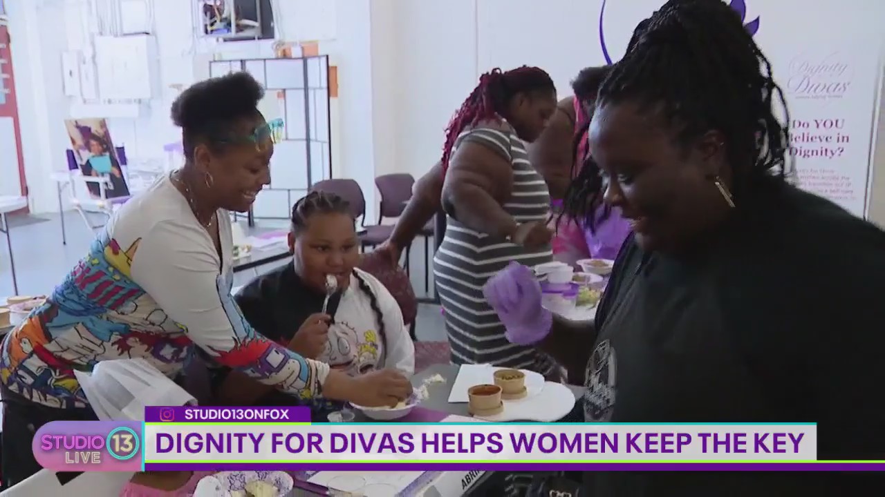 Mommy and me cooking classes at Dignity for Divas