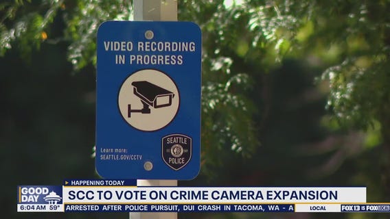 Seattle City Council to vote on crime camera expansion