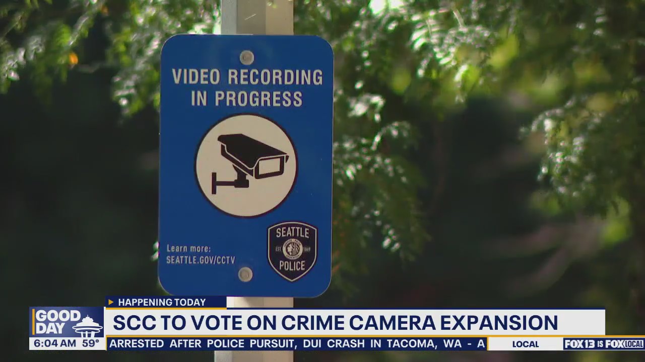 Seattle City Council to vote on crime camera expansion