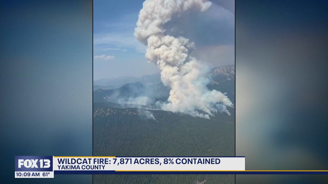 Wildfires burning in WA update
