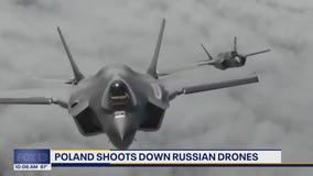 Poland shoots down Russian drones during Ukraine attack