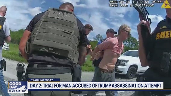 Day 2 trial for man accused of Trump assassination attempt
