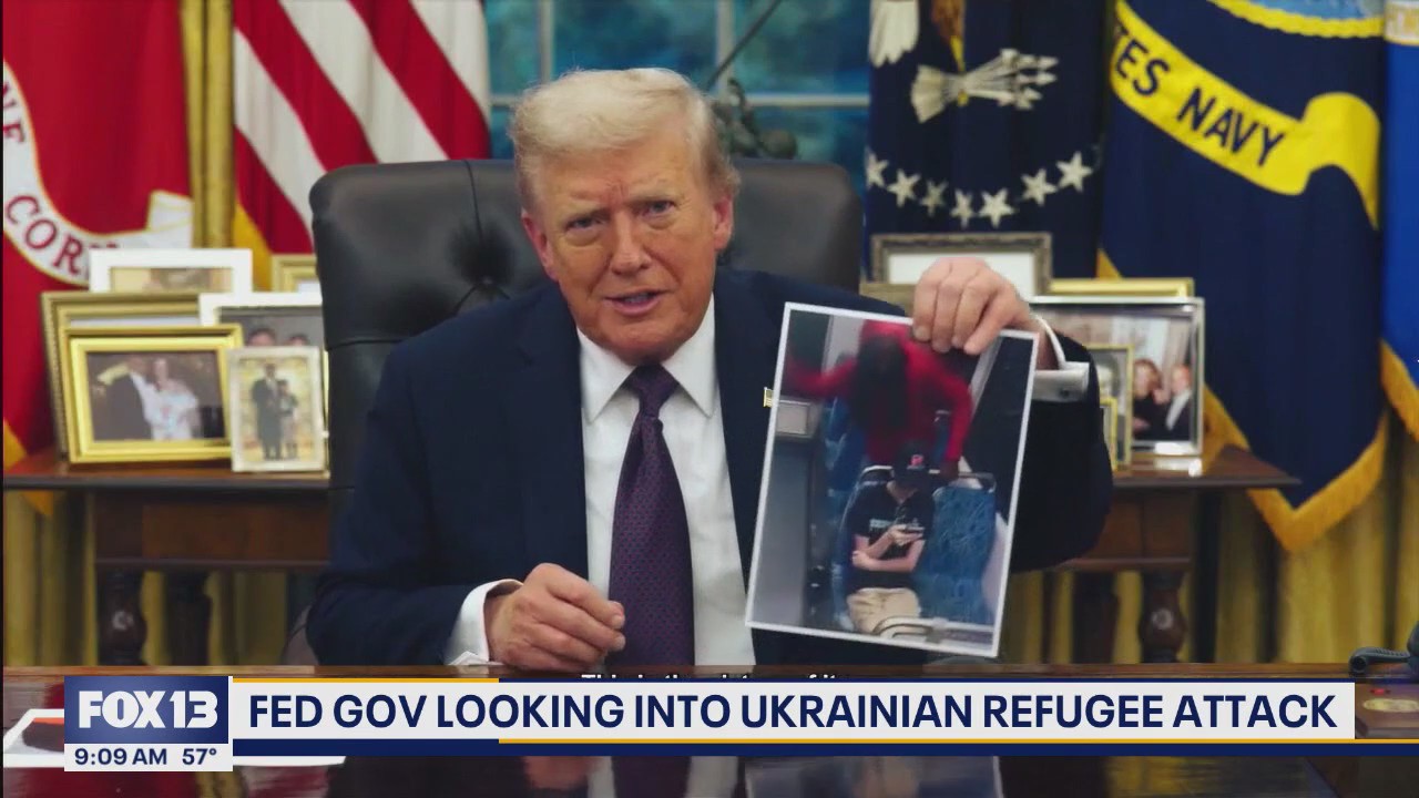 Trump reacts to Ukrainian woman killed on train in Charlotte, NC