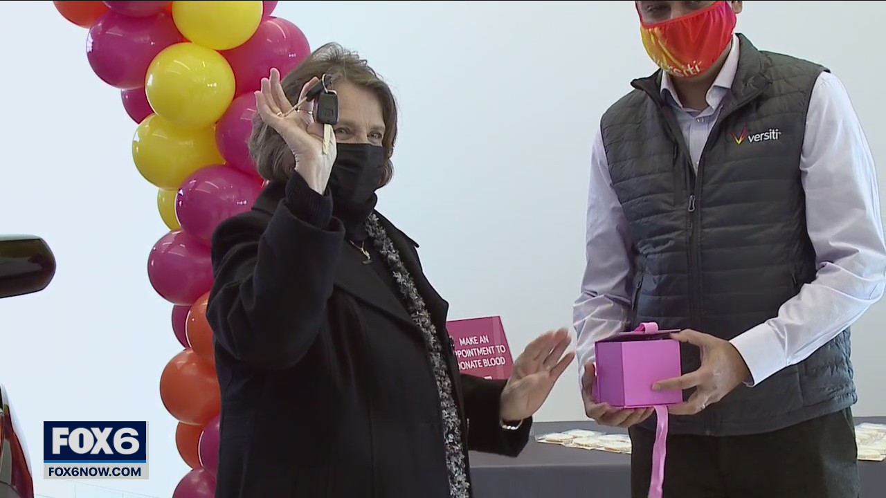 Wisconsin blood donor wins SUV in Versiti sweepstakes, ?unbelieveable?