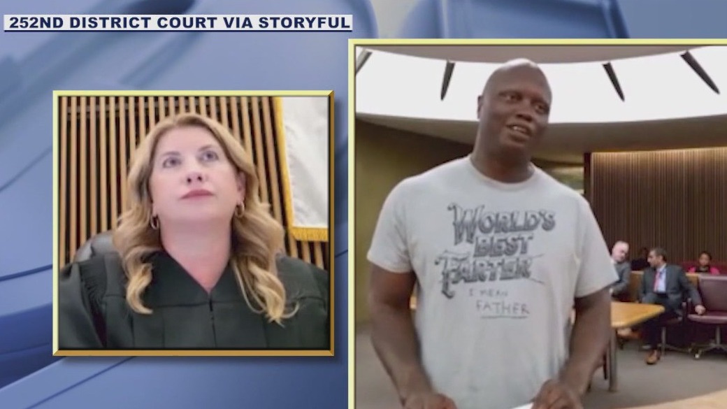 TX judge lambasts man for inappropriate attire